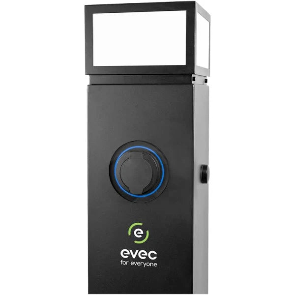 Evec (ESP01) 7.4KW Single Pedestal EV Charger + 4G SIM (Untethered)