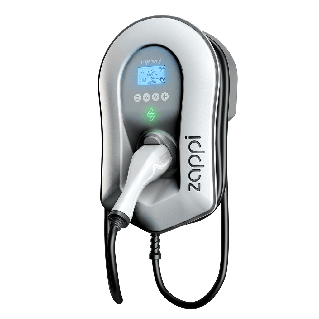 myenergi zappi - 7 kW EV Charger (Tethered) in WHITE