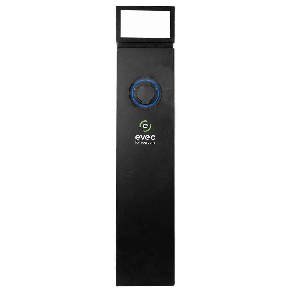 Evec (ESP01) 7.4KW Single Pedestal EV Charger + 4G SIM (Untethered)