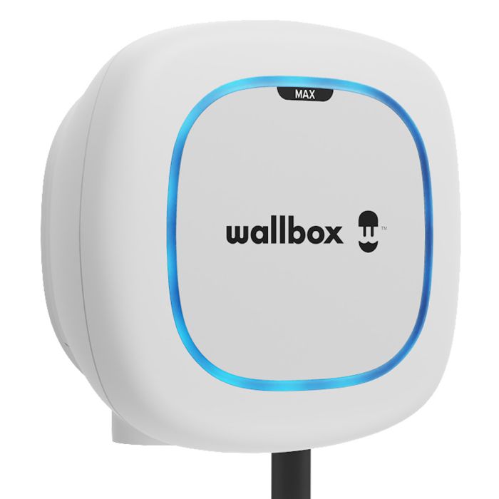 Wallbox Pulsar Max 7.4 kW EV Charger 5m cable White (Tethered)